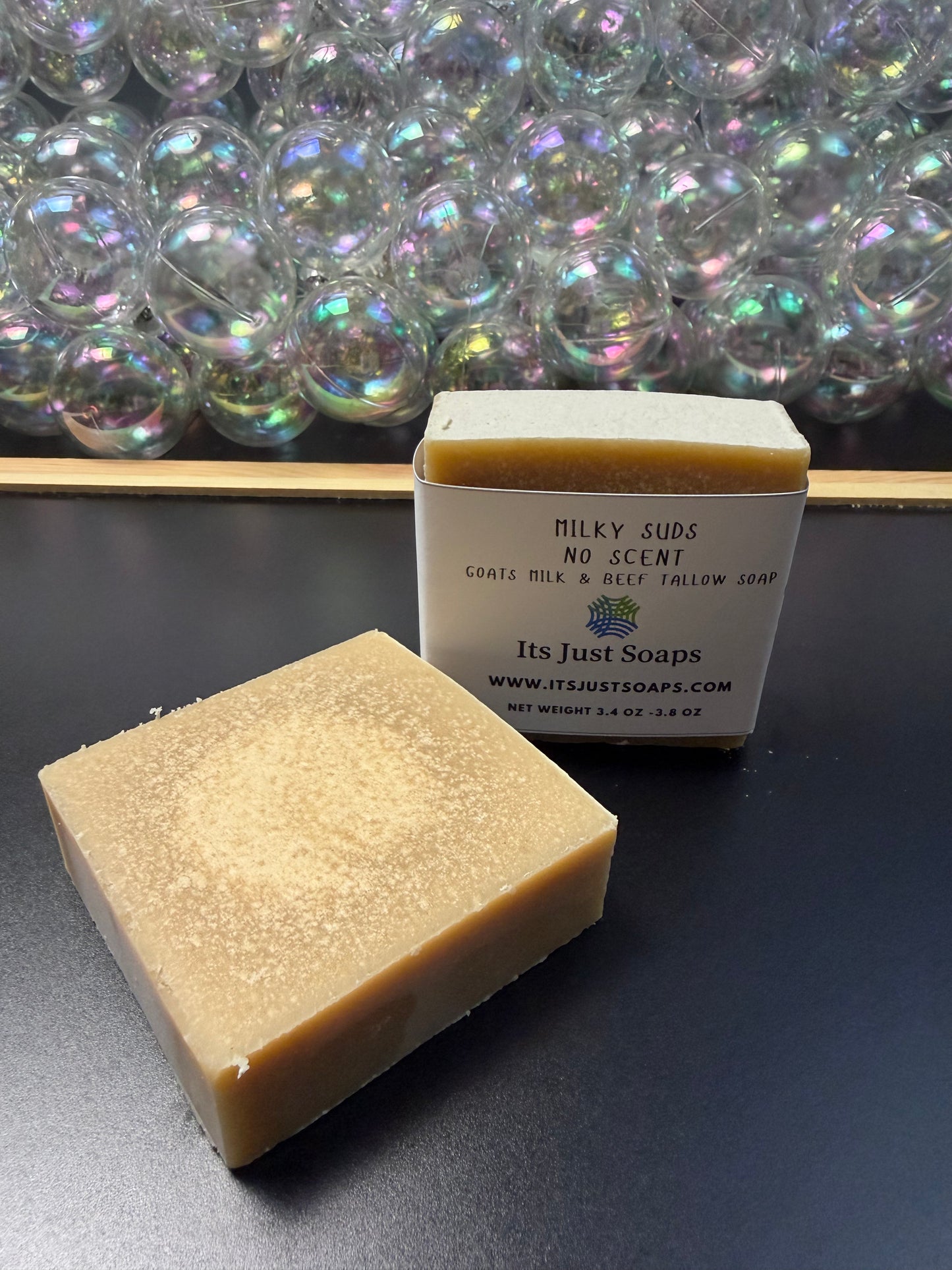 Milky Suds- No Scent Goats Milk & Beef Tallow
