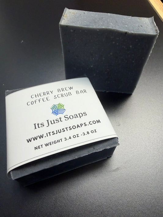 Cherry Brew- Coffee Scrub Bar