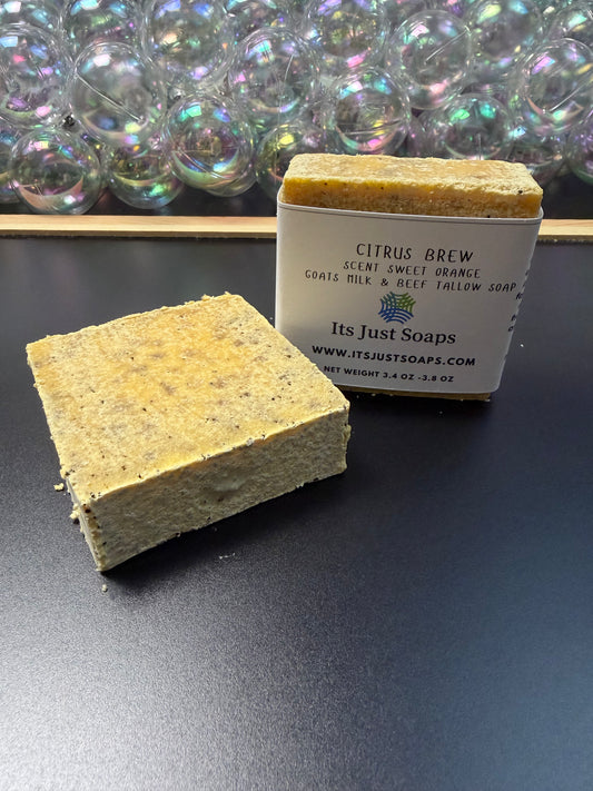 Citrus Bew- Scent Sweet Orange Goats milk & Beef Tallow